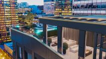 Vue panoramique des condos Mansfield
