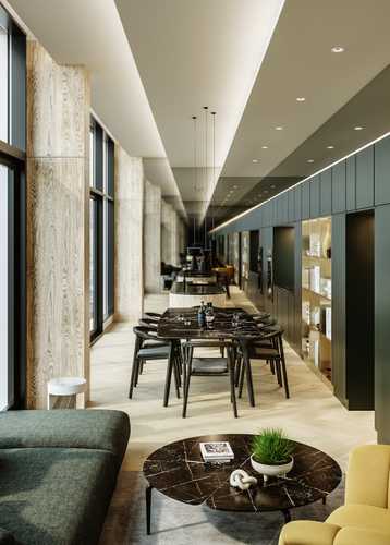 Salle de célébration et bibliothèque